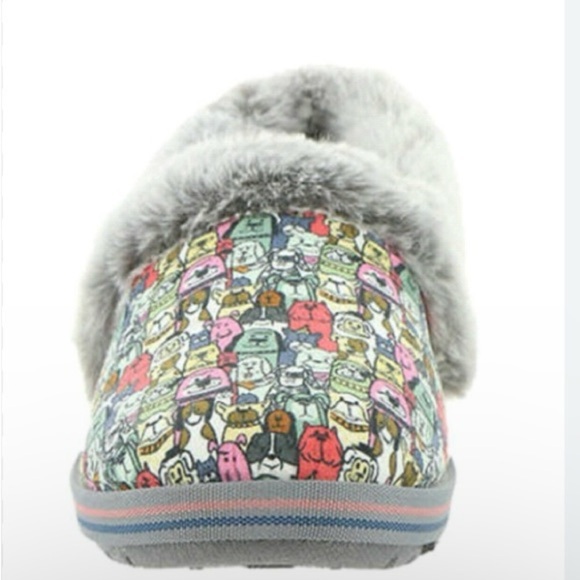 Skechers “Bobs” Memory Foam Pooch Parade Shoes Slippers Size 9.5 New in Box - Picture 2 of 6